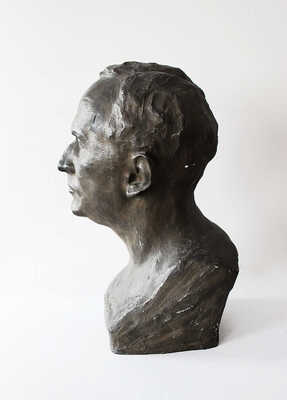 Домогацкий Владимир Николаевич. Скульптурный портрет Владимира Германовича Лидина